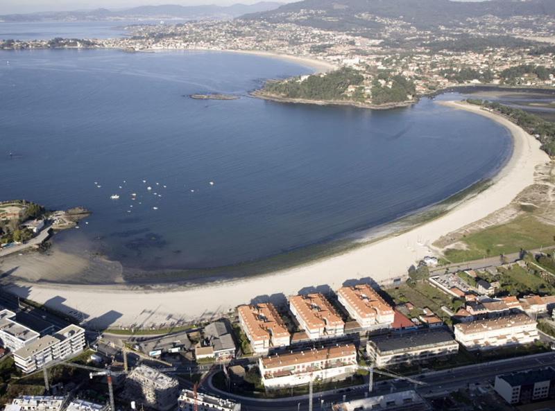 Appartamento Vivienda Con Terraza En Playas De Baiona Esterno foto