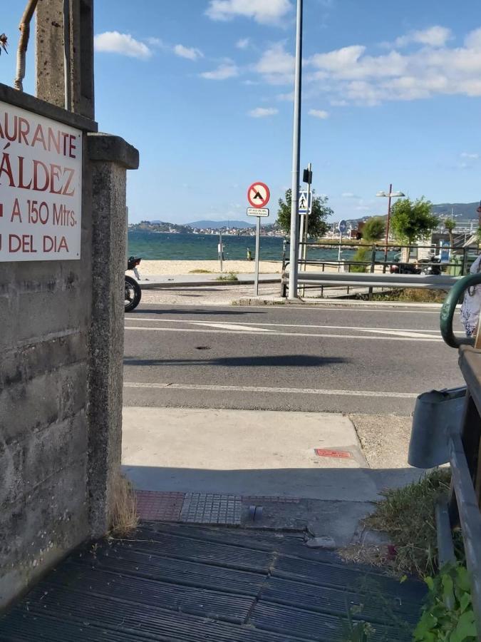 Appartamento Vivienda Con Terraza En Playas De Baiona Esterno foto